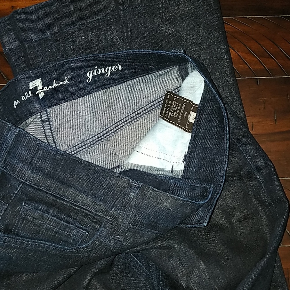 Huge Bundle of Designer Jeans &Pants 7FAM - Picture 4 of 4